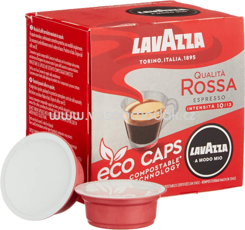 Lavazza Eco Caps Qualita Rossa Espresso, 16 St