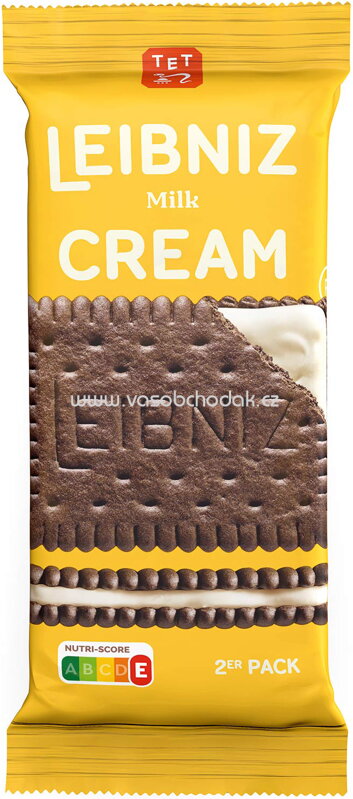 Leibniz Cream Milk, 18x2 St, 684g