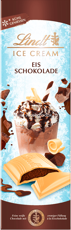 Lindt Eisschokolade Weiße Schokolade Tafel, 100g