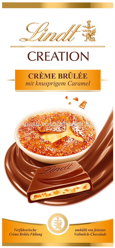 Lindt Creation CRÈME BRÛLÉE, 150g Lindt Creation CRÈME BRÛLÉE, 150g