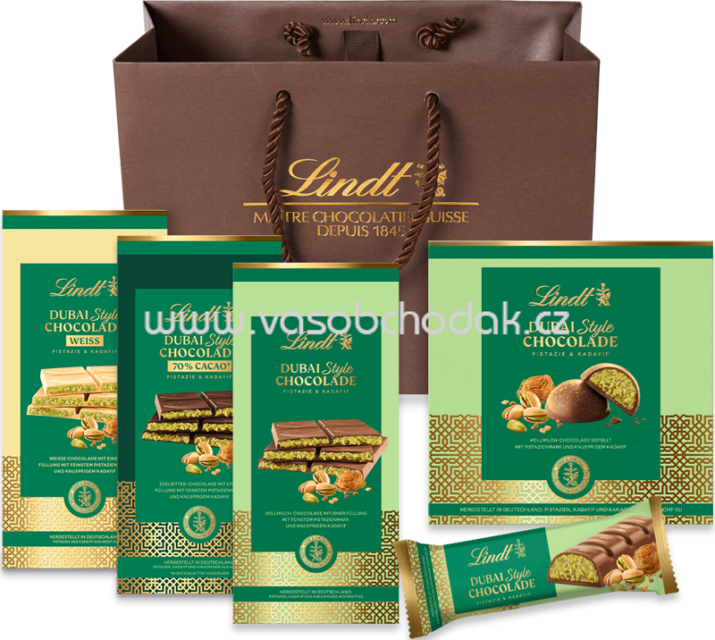 Lindt Dubai Style Chocolade Geschenkset, 575g