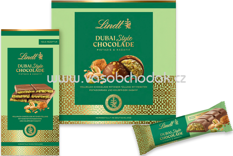 Lindt Dubai Style Chocolade Set, 275g Lindt Dubai Style Chocolade Set, 275g