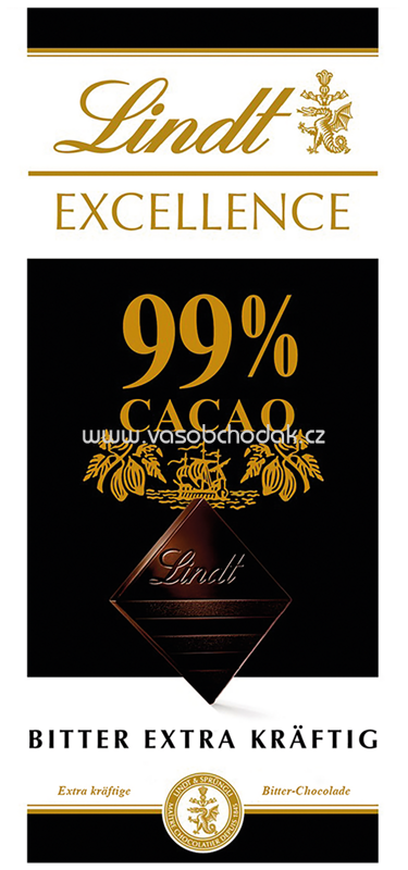 Lindt Excellence 99%, 50g