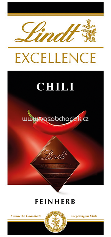 Lindt Excellence Chili, 100g Lindt Excellence Chili, 100g