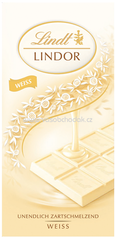 Lindt Lindor Weiss, 100g Lindt Lindor Weiss, 100g