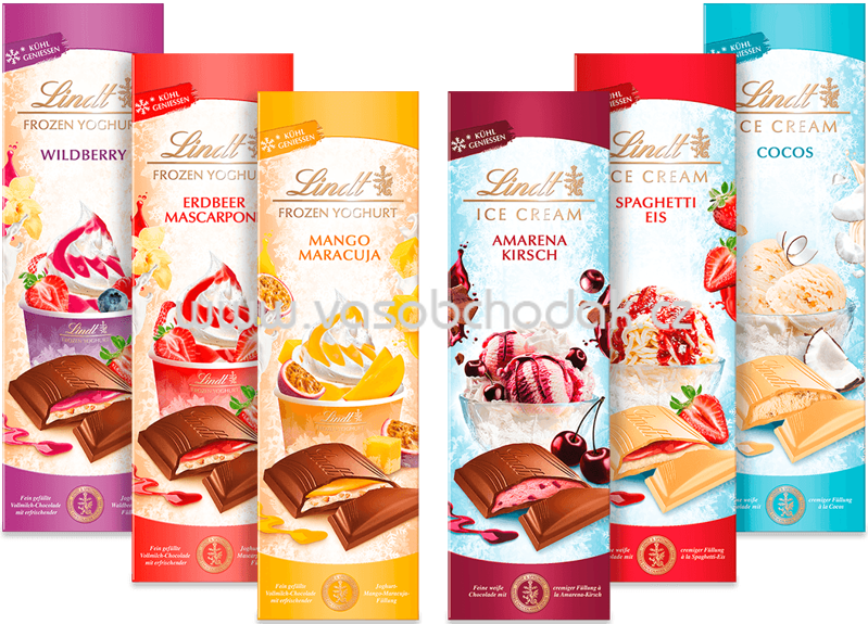 Lindt Sommerspezialitäten Set, 600g