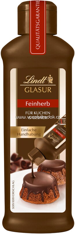 Lindt Glasur Feinherb, 200g