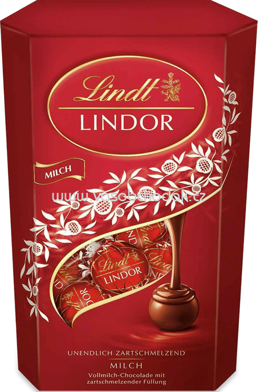 Lindt Lindor Kugel Cornet Milch Box, 500g