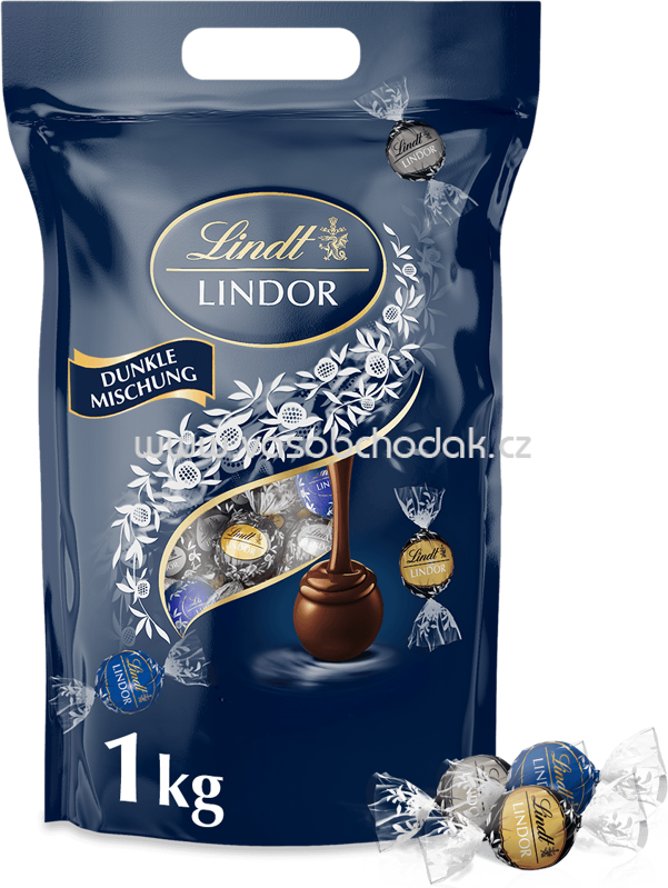 Lindt Lindor Kugeln Dunkle Mischung, Beutel, 1 kg