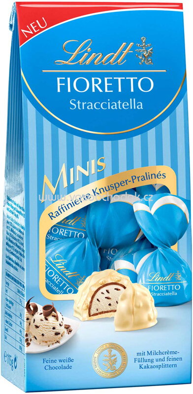 Lindt Fioretto Stracciatella Minis, 115g Lindt Fioretto Stracciatella Minis, 115g