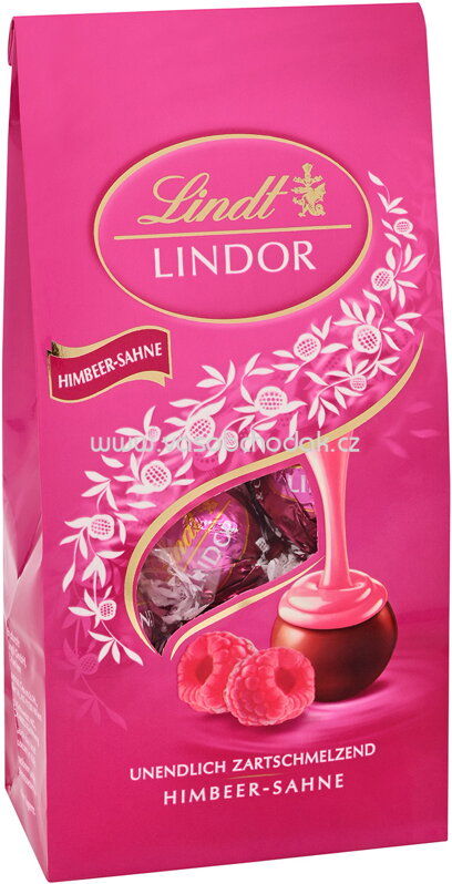 Lindt Lindor Kugel Himbeer-Sahne, 137g