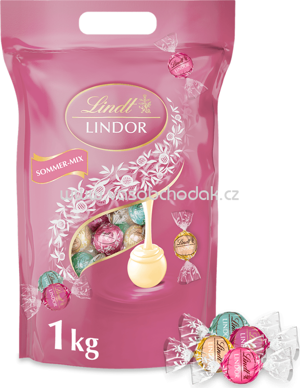 Lindt Lindor Kugeln Sommer-Mix, 1 kg Lindt Lindor Kugeln Sommer-Mix, 1 kg