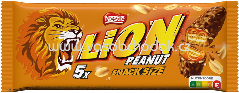 Nestlé Lion Peanut, 5 St, 155g