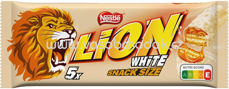 Nestlé Lion White, 5 St, 150g