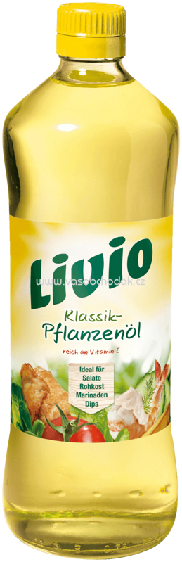 Livio Klassik-Pflanzenöl, 750 ml Livio Klassik-Pflanzenöl, 750 ml