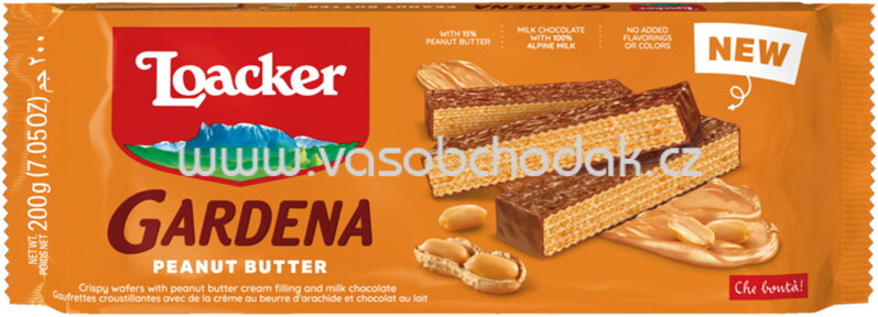 Loacker Gardena Peanut Butter, 200g Loacker Gardena Peanut Butter, 200g
