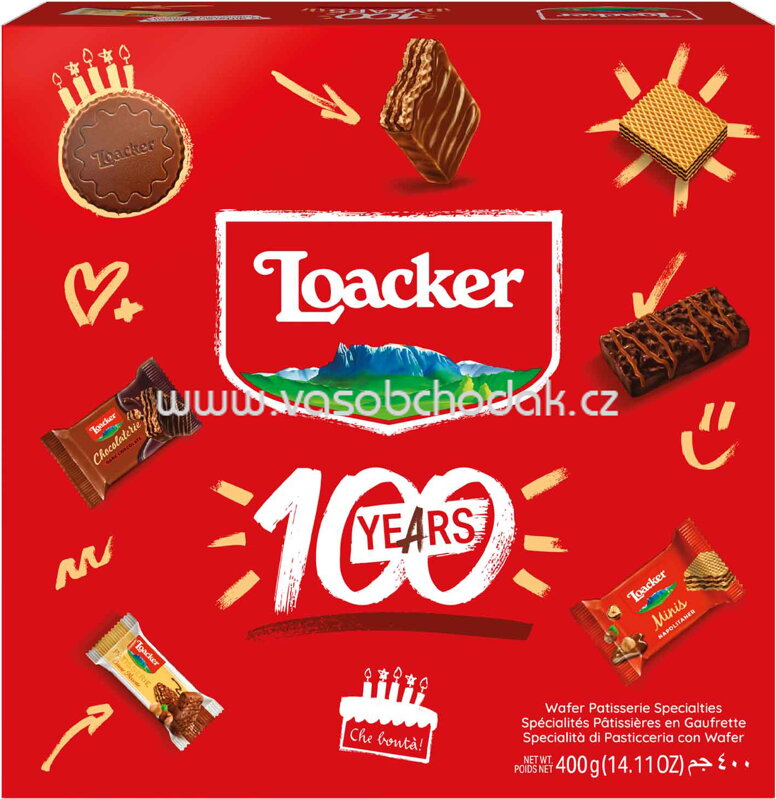 Loacker The Best of Moments, 44 St, 400g