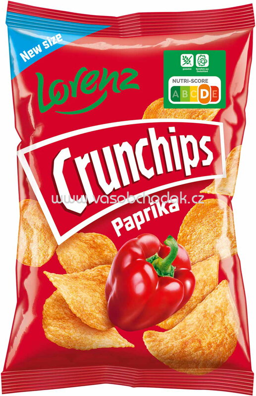 Lorenz Crunchips Paprika, 150g