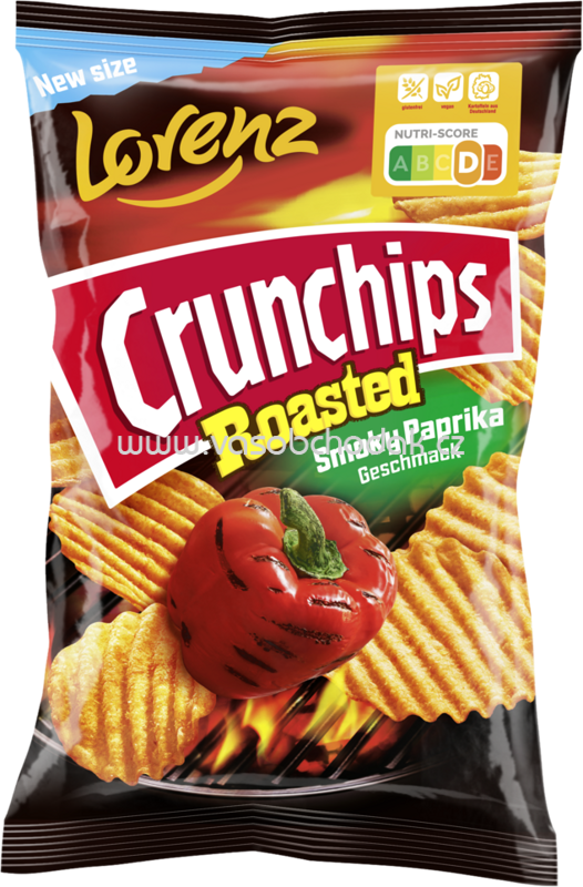 Lorenz Crunchips Roasted Smoky Paprika, 110g