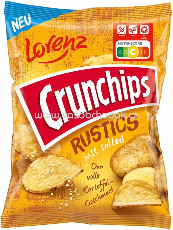 Lorenz Crunchips Rustics Just Salted, 110g