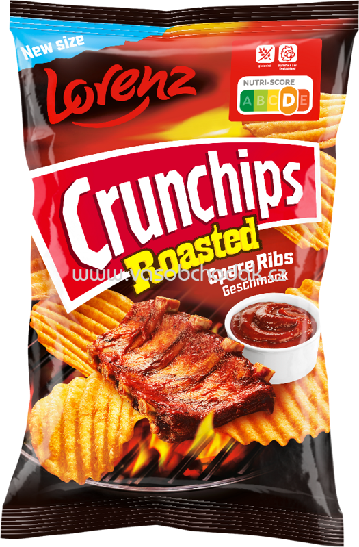 Lorenz Crunchips Roasted Spare Ribs, 110g