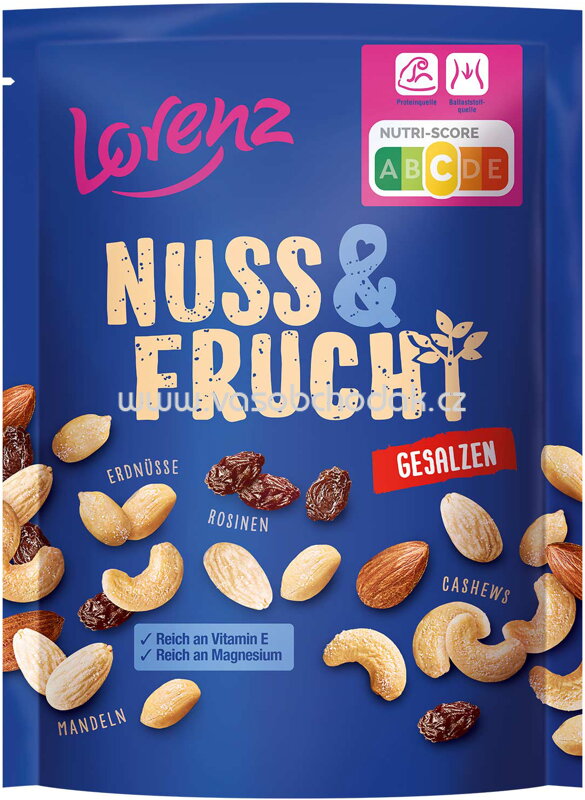 Lorenz Nuss & Frucht gesalzen, 125g Lorenz Nuss & Frucht gesalzen, 125g