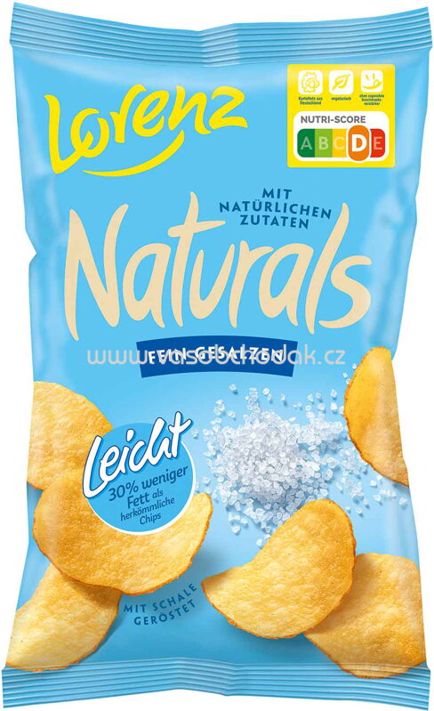Lorenz Naturals Leicht fein gesalzen, 80g Lorenz Naturals Leicht fein gesalzen, 80g