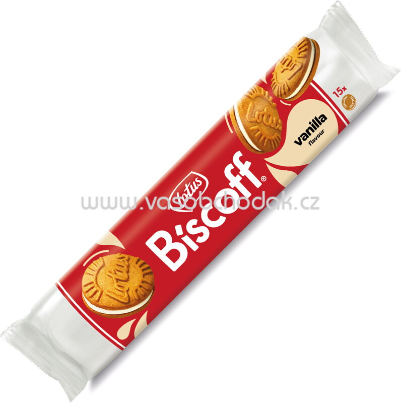 Lotus Biscoff Doppelkeks Vanilla, 15 St, 150g Lotus Biscoff Doppelkeks Vanilla, 15 St, 150g