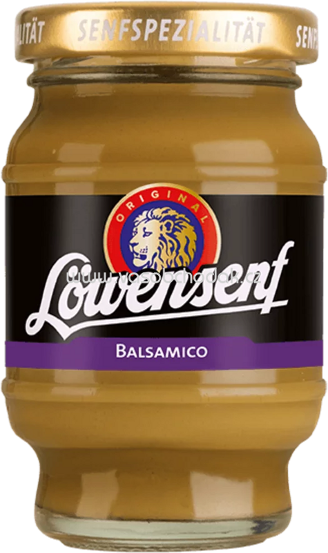 Löwensenf Senfspezialität Balsamico, 100 ml Löwensenf Senfspezialität Balsamico, 100 ml