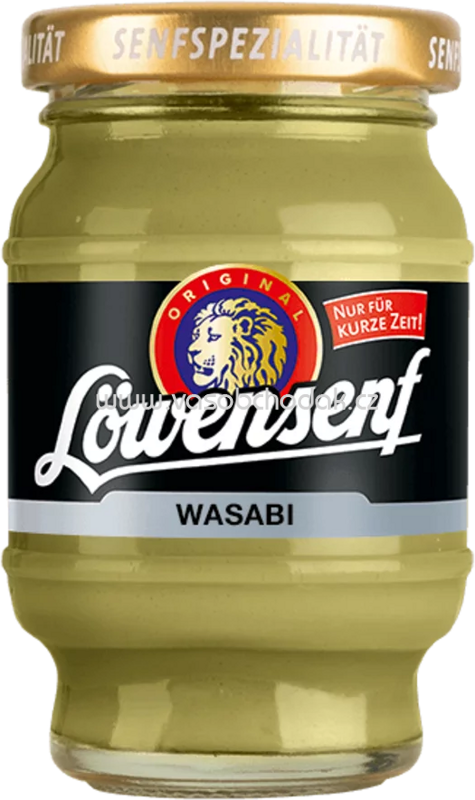Löwensenf Senfspezialität Wasabi, 100 ml