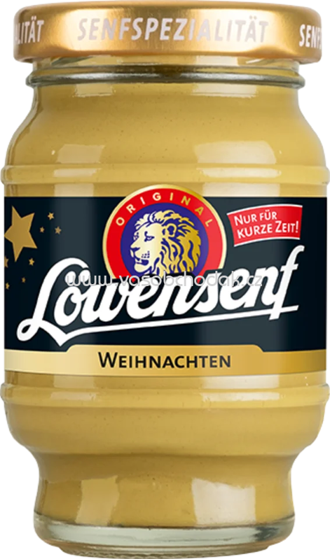 Löwensenf Senfspezialität Weihnachtssenf, 100 ml