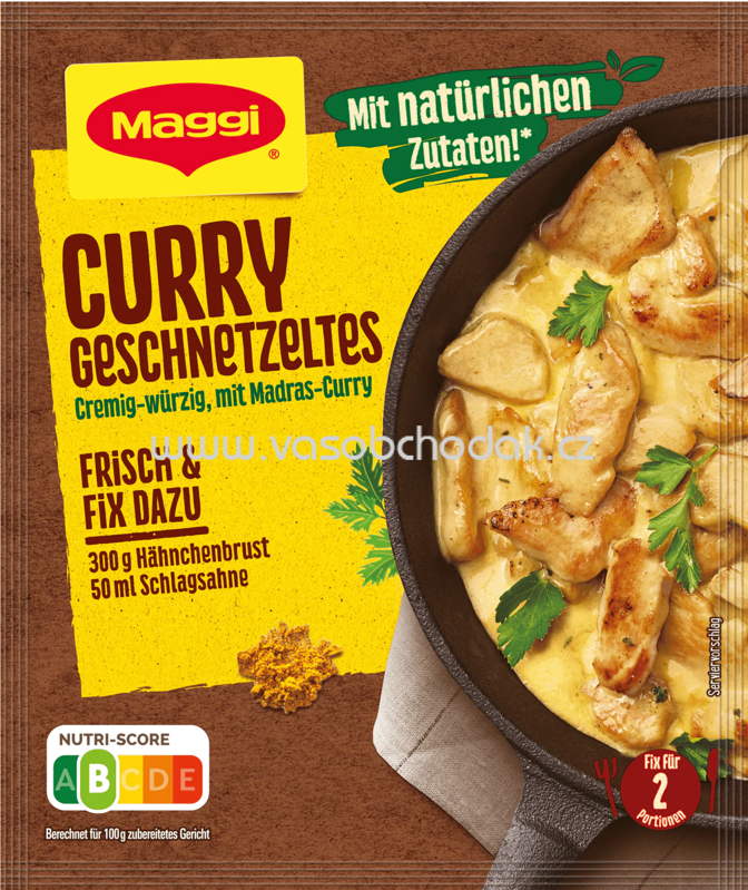 Maggi Fix Curry Geschnetzeltes, 1 St