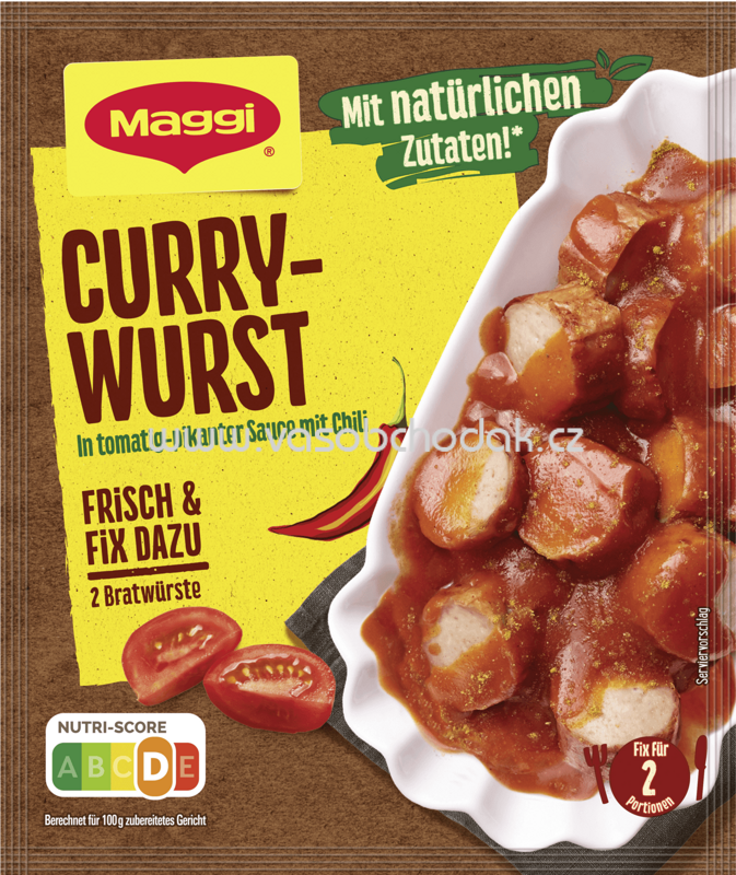 Maggi Fix Curry Wurst, 1 St