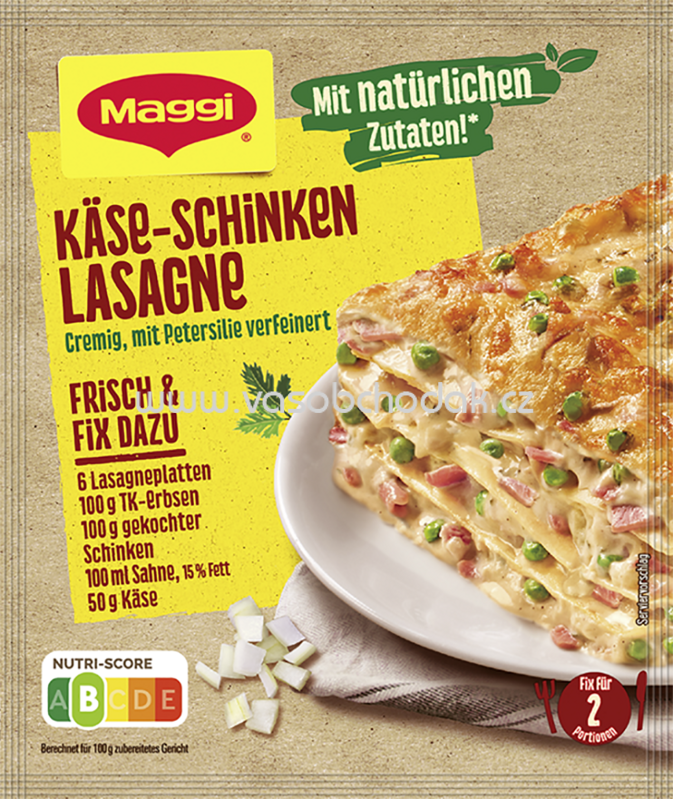 Maggi Fix Käse Schinken Lasagne, 1 St Maggi Fix Käse Schinken Lasagne, 1 St