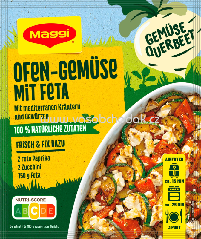 Maggi Fix Ofen Gemüse mit Feta, 1 St