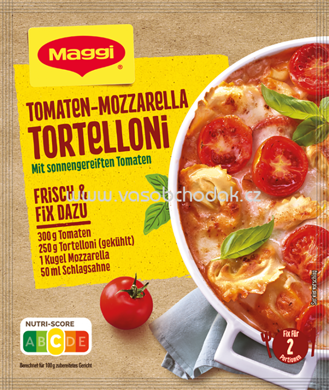 Maggi Fix Tomaten Mozzarella Tortelloni, 1 St Maggi Fix Tomaten Mozzarella Tortelloni, 1 St