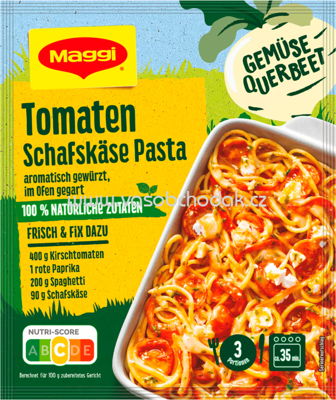 Maggi Fix Tomaten Schafskäse Pasta, 1 St