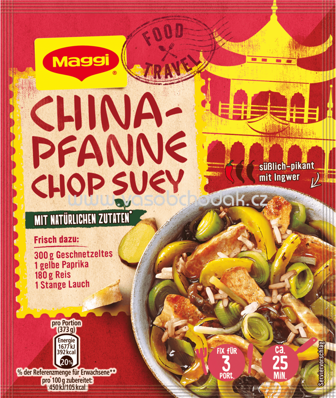 Maggi Food Travel Fix China Pfanne Chop Suey, 1 St