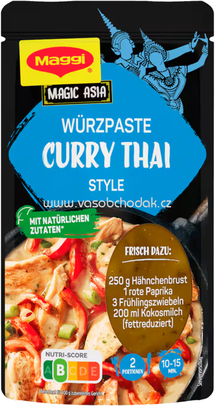 Maggi Magic Asia Würzpaste Curry Thai Style, 1 St Maggi Magic Asia Würzpaste Curry Thai Style, 1 St