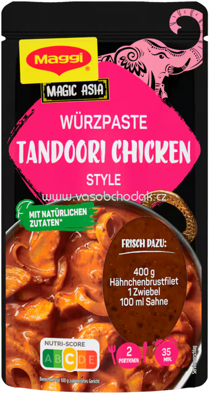 Maggi Magic Asia Würzpaste Tandoori Chicken Style, 1 St Maggi Magic Asia Würzpaste Tandoori Chicken Style, 1 St