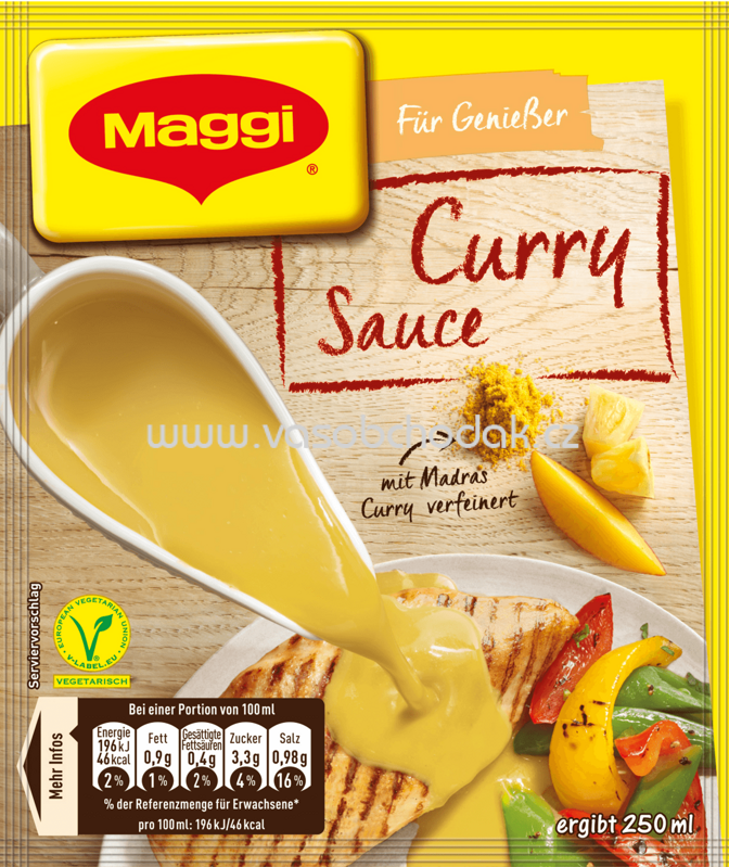 Maggi Für Genießer Curry Sauce, 1 St Maggi Für Genießer Curry Sauce, 1 St