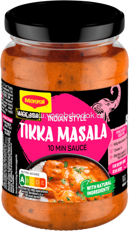 Maggi Magic Asia Indian Style Tikka Masala Sauce, 340g Maggi Magic Asia Indian Style Tikka Masala Sauce, 340g