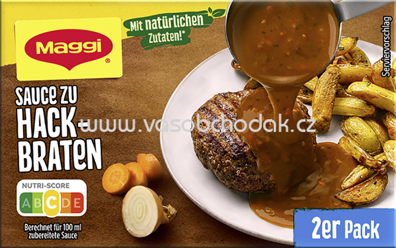 Maggi Sauce zu Hackbraten, 2er Pack, ergibt 2 x 250 ml