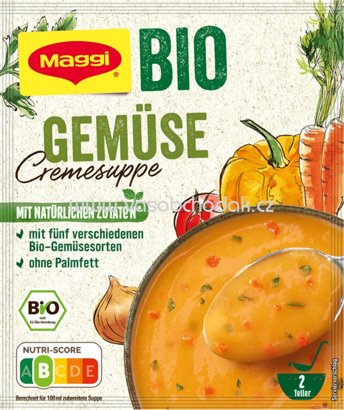 Maggi Bio Gemüse Cremesuppe, 1 St