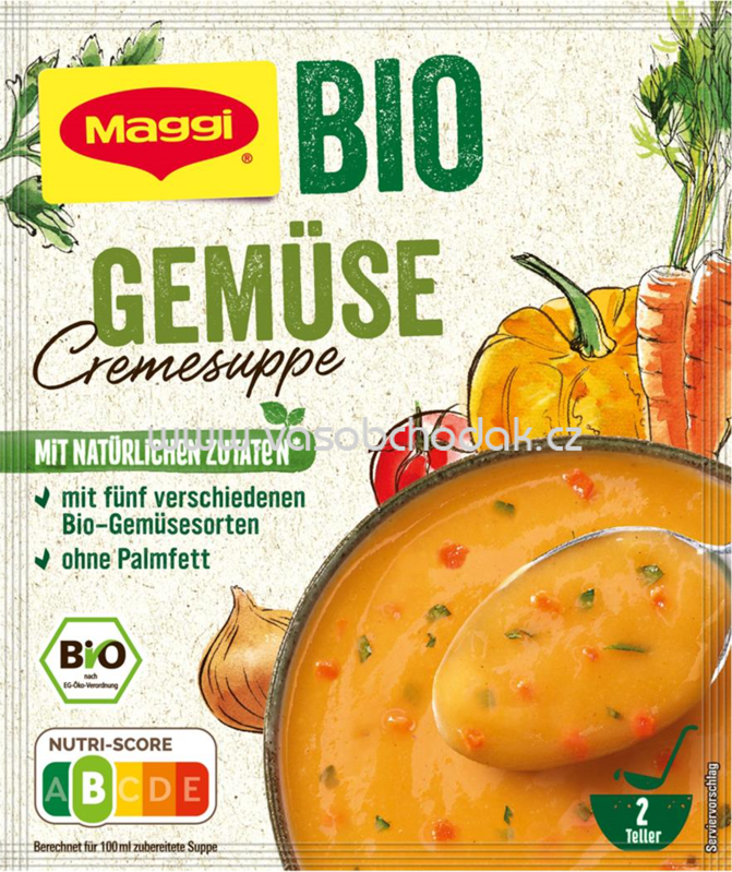 Maggi Bio Gemüse Cremesuppe, 1 St Maggi Bio Gemüse Cremesuppe, 1 St