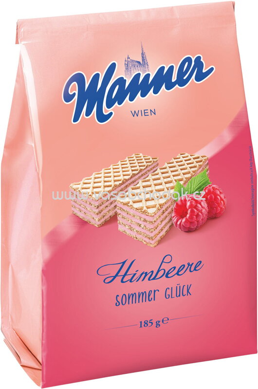 Manner Sommerglück Himbeere, 185g Manner Sommerglück Himbeere, 185g