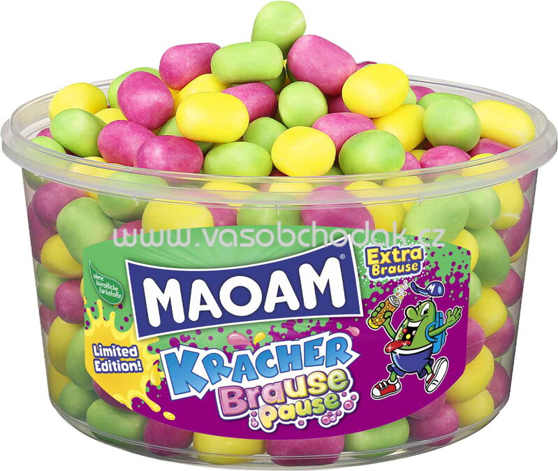 Maoam Kracher Brause Pause, 265 St, Dose, 1200g Maoam Kracher Brause Pause, 265 St, Dose, 1200g