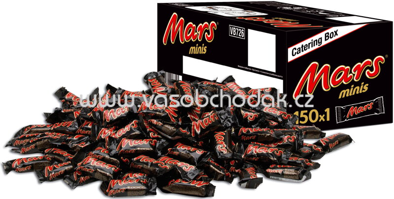 Mars Minis Catering Box, 150 St, 2,821 kg