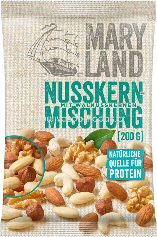 Maryland Nusskern-Mischung, 200g