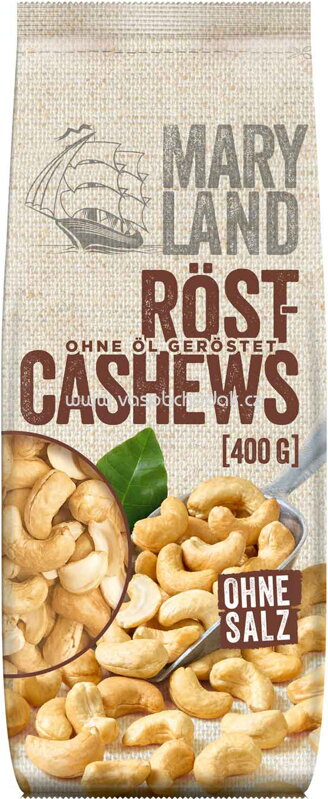 Maryland Röst-Cashews, 400g